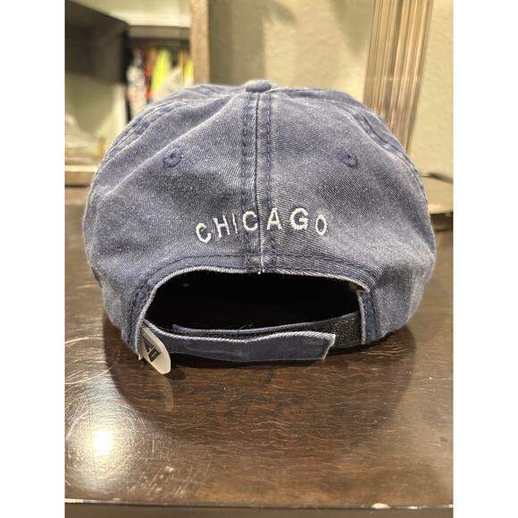 Vintage-Style Chicago Flag Cap (Distressed Blue) - Picture 7 of 8